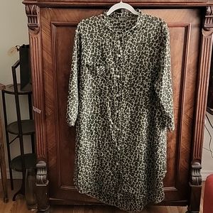 Pistache Cotton Dress